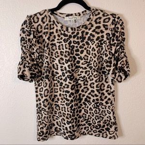 Vine and Valley leopard print top